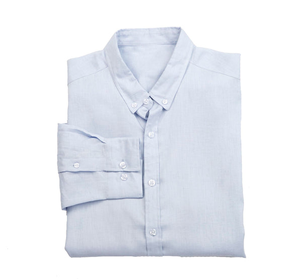 Linen ShIrt - Blue by Bermies