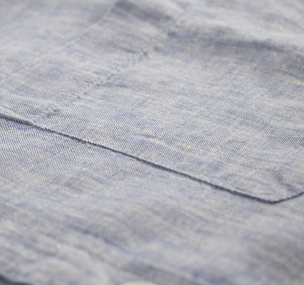 Linen ShIrt - Blue by Bermies