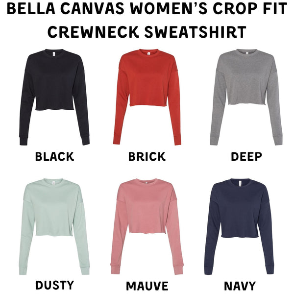 Take A Hike Bella Canvas Cropped Sweatshirt or Crop Hoodie *Women's Crop Fit* by 208 Tees