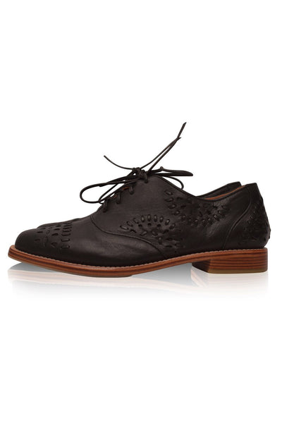 Heartbreak Leather Oxfords by ELF