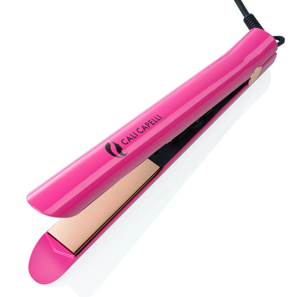 Pro-Series 1″ Titanium Hair Straightener Pink by Calicapelli Hair Tools