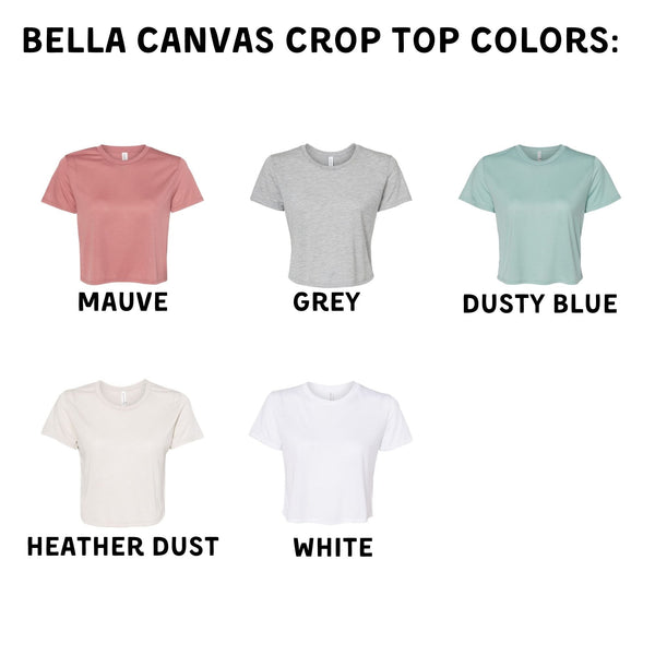 Be A Nice Human Crop Top *Women's Relaxed Crop Fit* by 208 Tees