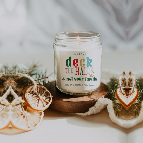 Deck The Halls Candle by Gia Roma