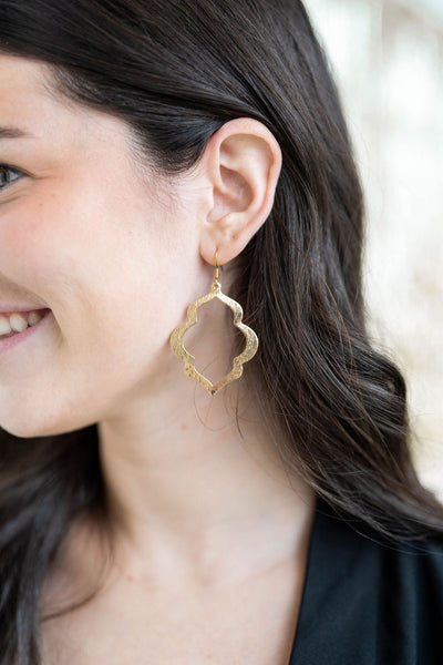 Talia Earrings - Gold by Spiffy & Splendid