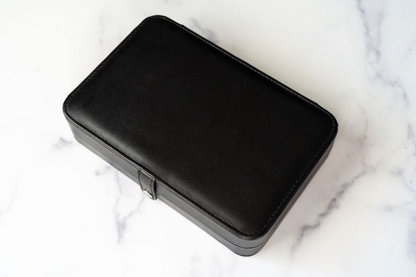 Jewelry Travel Case Box - Black by Spiffy & Splendid