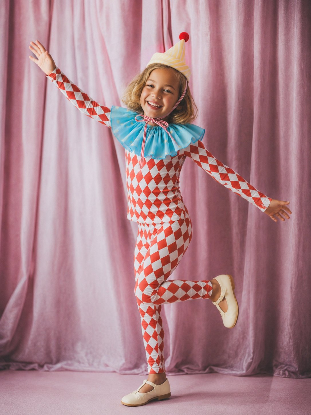 Harlequin Clown Costume