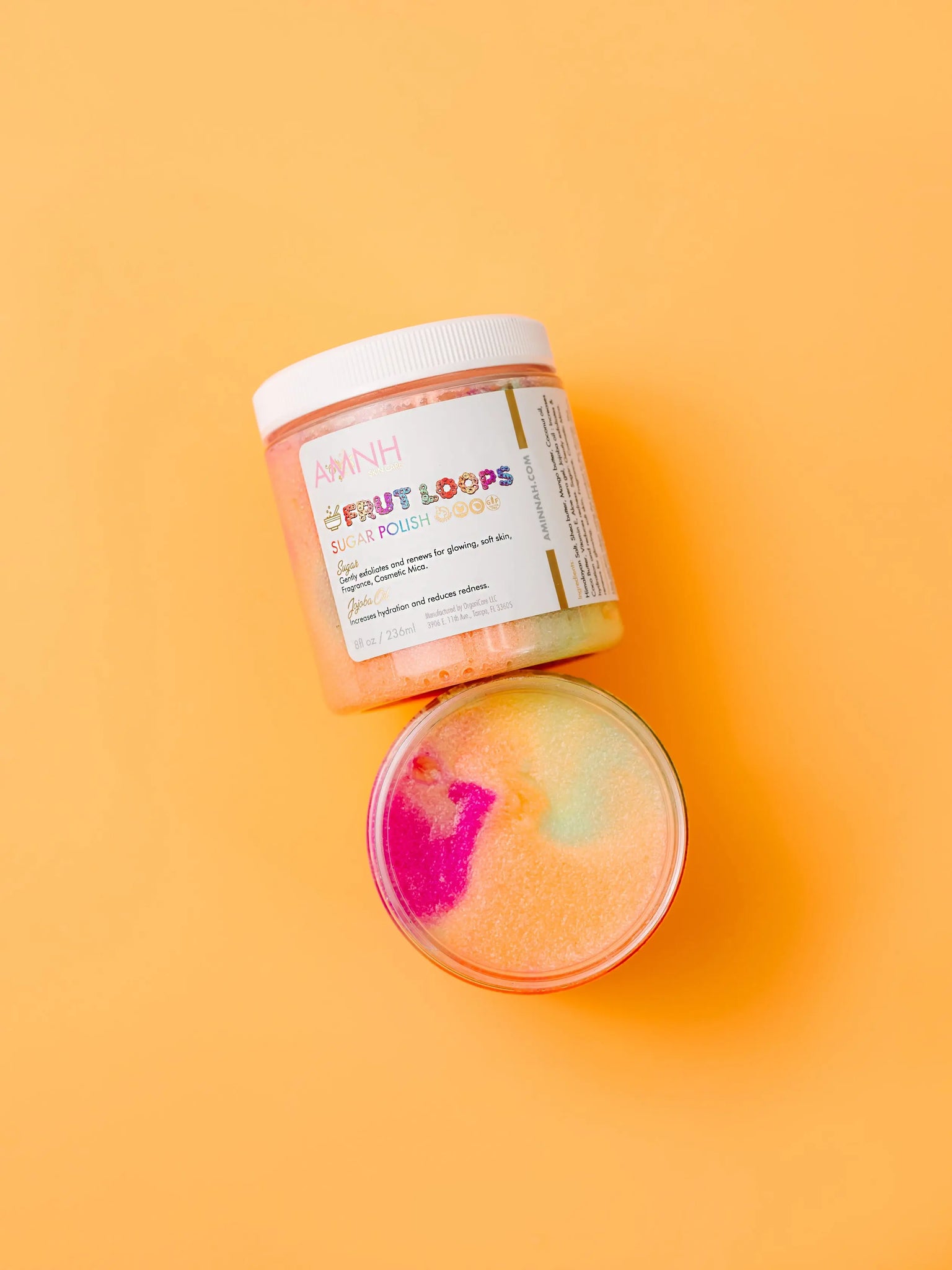 Frut Loops Sugar Scrub by AMINNAH AMINNAH