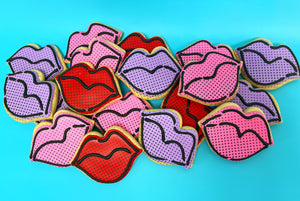 My Lip Gloss Be Poppin'- Sugar Cookies- Gluten Free Available by Confections of a Cake Lover