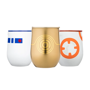 Star Wars™ Droids Stemless Set (3) by CORKCICLE. CORKCICLE.