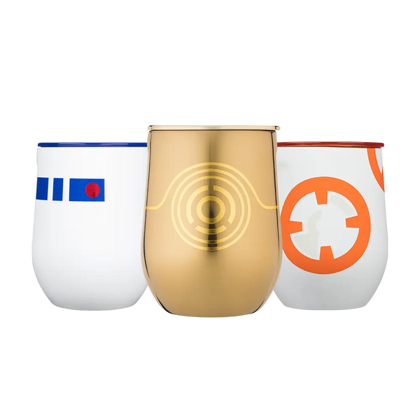 Star Wars™ Droids Stemless Set (3) by CORKCICLE. CORKCICLE.