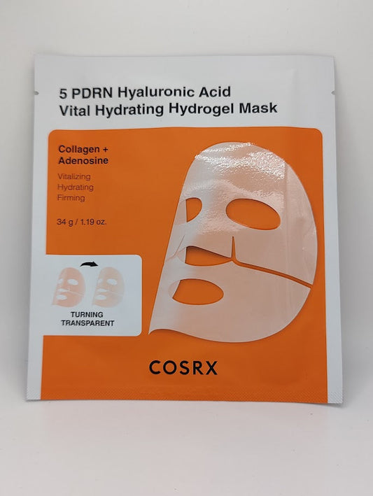 Cosrx 5 PDRN Hyaluronic Acid Vital Hydrating Hydrogel Mask