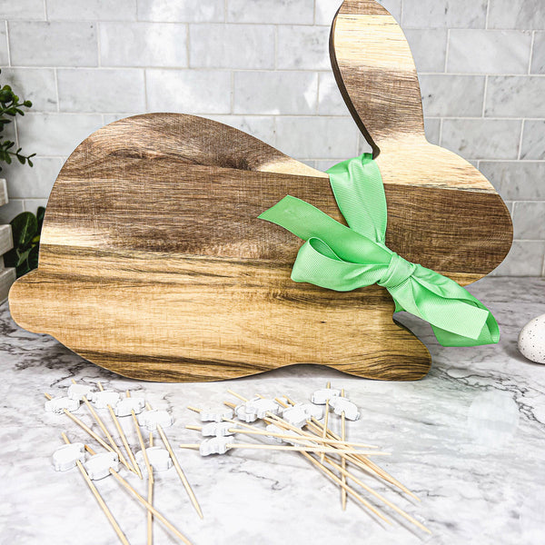 Bunny Board + Toothpick Set by Gia Roma