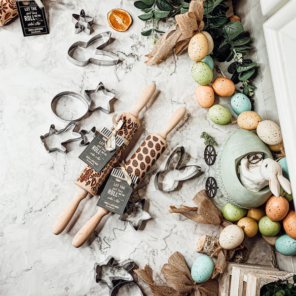 Easter + Spring Rolling Pins by Gia Roma