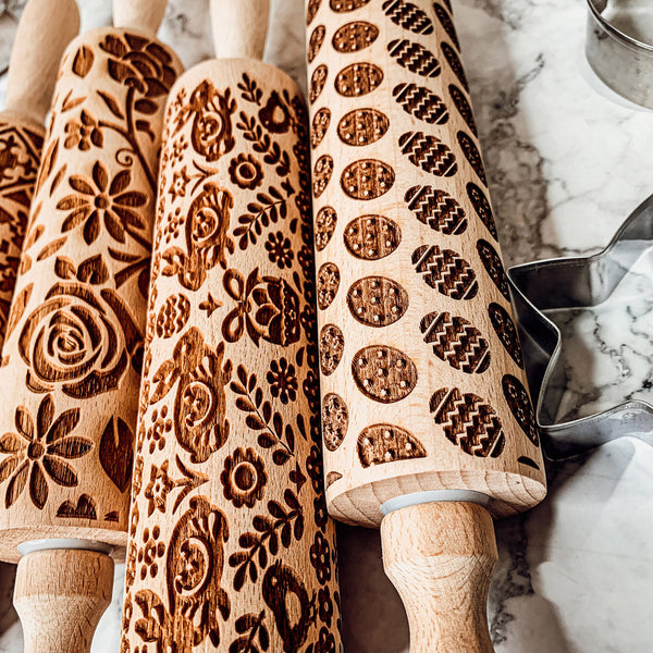 Easter + Spring Rolling Pins by Gia Roma