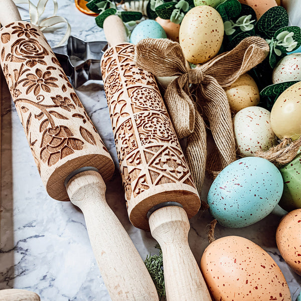 Easter + Spring Rolling Pins by Gia Roma