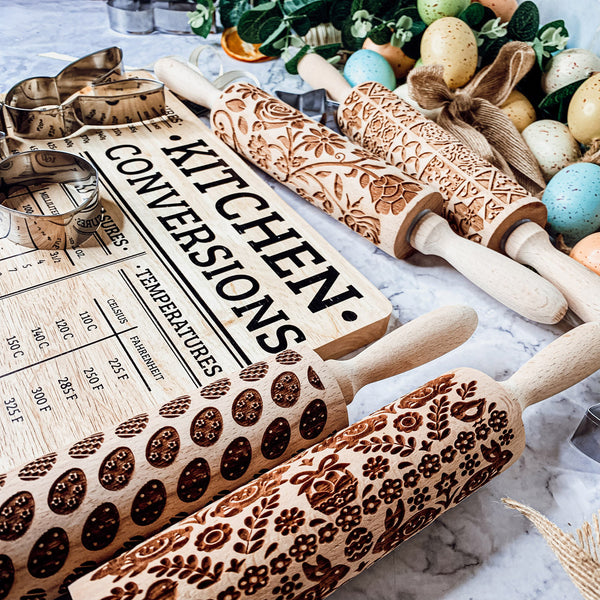 Easter + Spring Rolling Pins by Gia Roma