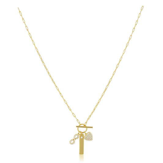 Infinite Love Charm Necklace