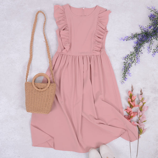 Everyday Ruffle Dress by Anna-Kaci