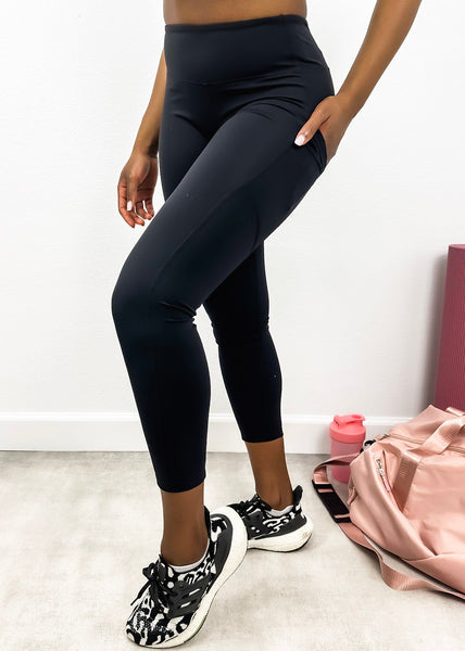 Mid-Rise Elevated Seaming Leggings by Anna-Kaci