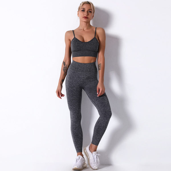 Racerback & Flow Leggings Set by Anna-Kaci