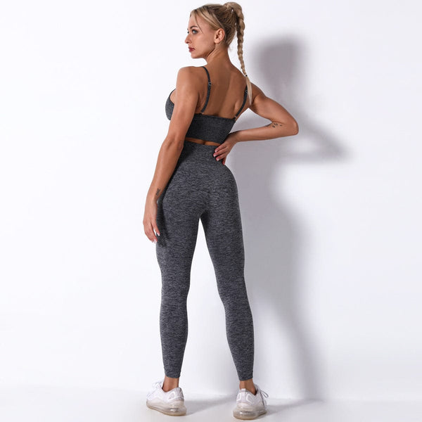 Racerback & Flow Leggings Set by Anna-Kaci