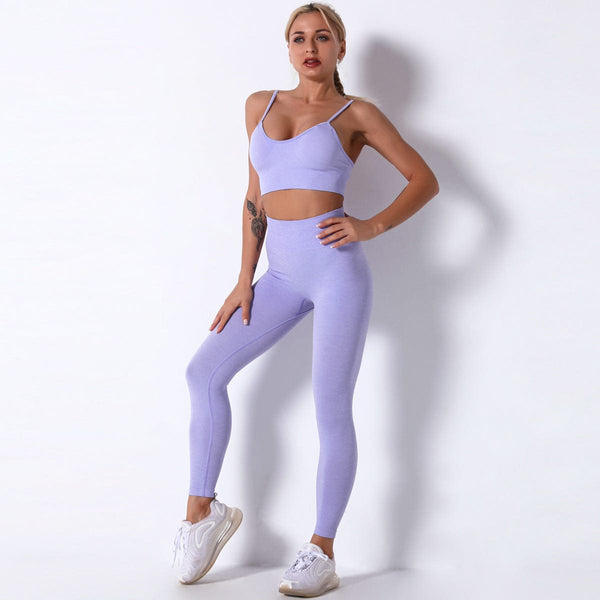 Racerback & Flow Leggings Set by Anna-Kaci