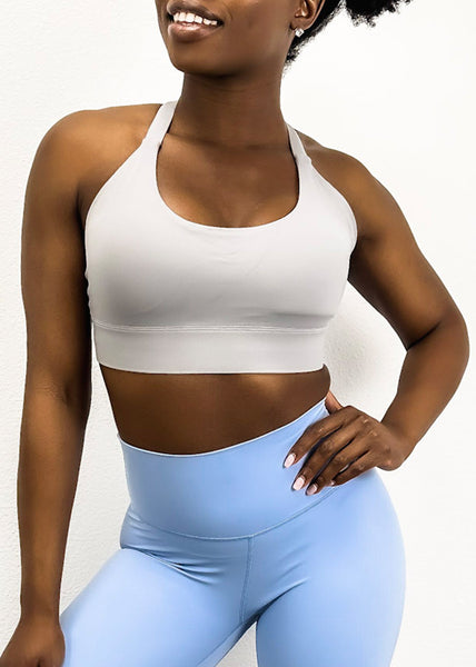 Adjustable Racerback Sports Bra by Anna-Kaci