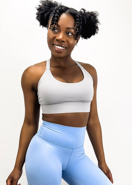 Adjustable Racerback Sports Bra by Anna-Kaci