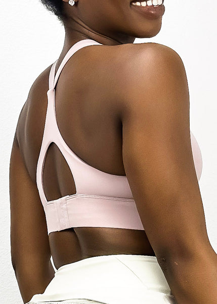 Adjustable Racerback Sports Bra by Anna-Kaci