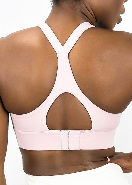 Adjustable Racerback Sports Bra by Anna-Kaci