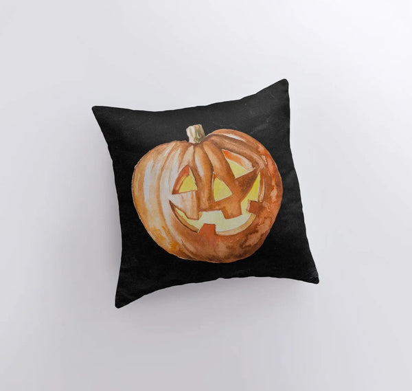 Jack O Lantern Pillow Cover | Fall Décor | Halloween Pillows | Halloween Décor | Fall Throw Pillows | Cute Throw Pillows by UniikPillows