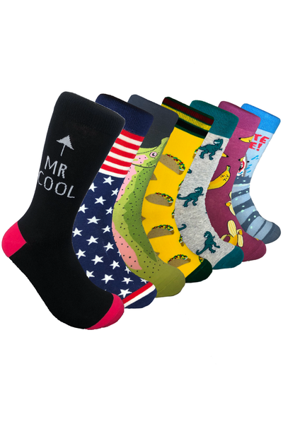 cRAZY sockS for MeN by Threaded Pear