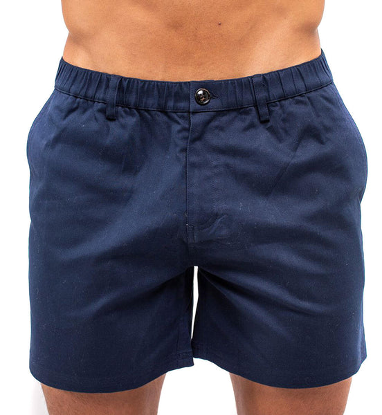 Cotton Shorts - Navy by Bermies