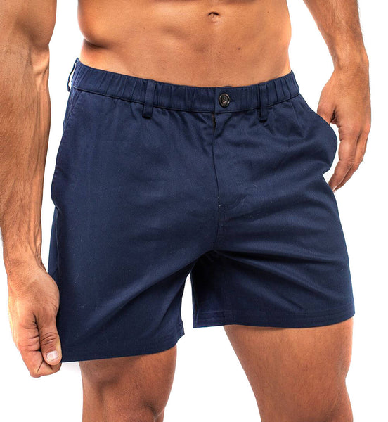 Cotton Shorts - Navy by Bermies