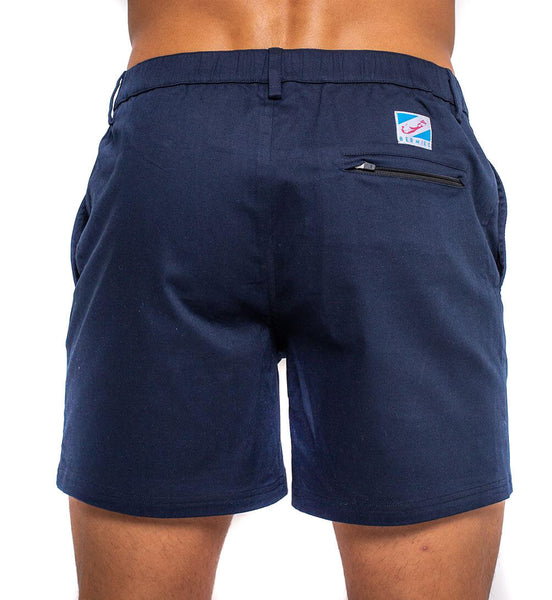 Cotton Shorts - Navy by Bermies