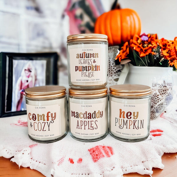 Baked Pumpkin Candle by Gia Roma