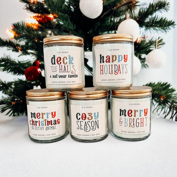 Deck The Halls Candle by Gia Roma