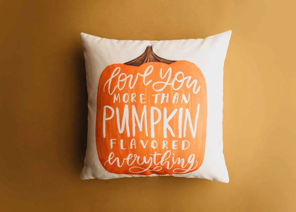 Primitive Pumpkin Decor Pillow Cover |  Thanksgiving Décor | Farmhouse Pillows | Country Decor | Fall Throw Pillows | Cute Throw Pillows by UniikPillows