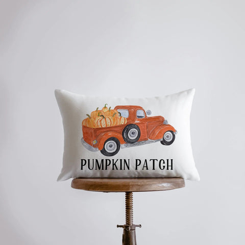 Pumpkin Patch Truck| 18x12 | Pillow Cover | Fall Decoration | Thanksgiving Décor | Fall Décor | Room Décor | Decorative Pillows | Gift by UniikPillows