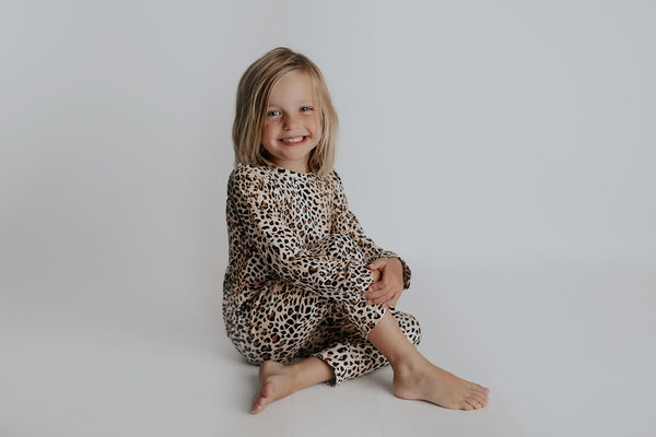 Leopard Jammies by Three Little Tots