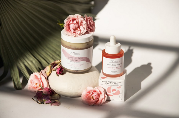 Moringa Rose Detox Body Polish with Vitamin C by LaBruna Skincare