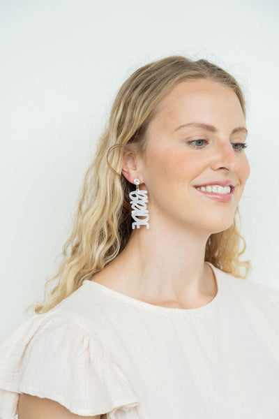 Bride Earrings by Spiffy & Splendid