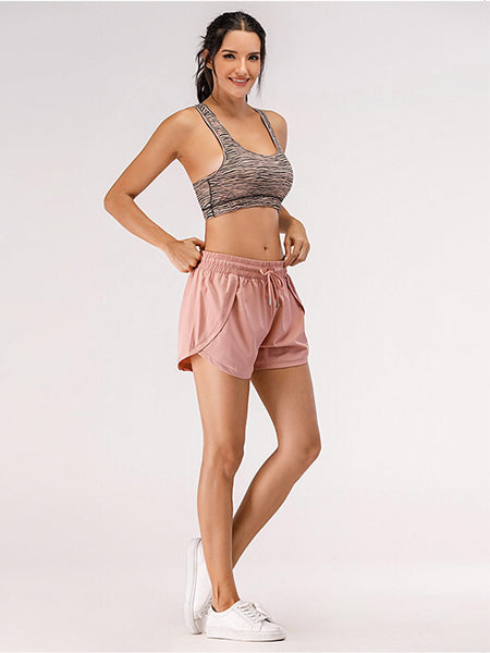 Gym Athletic Shorts Quick Dry Loose Running Shorts by Anna-Kaci