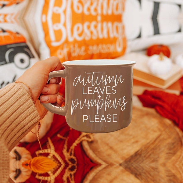 Autumn Leaves Mug by Gia Roma