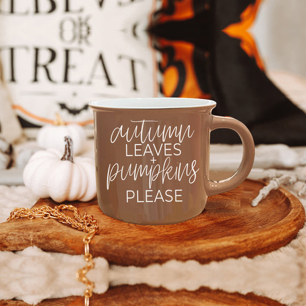 Autumn Leaves Mug by Gia Roma