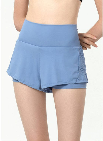 Active Shorts with Back Zipper Pocket by Anna - Kaci - The Cheeky Wink