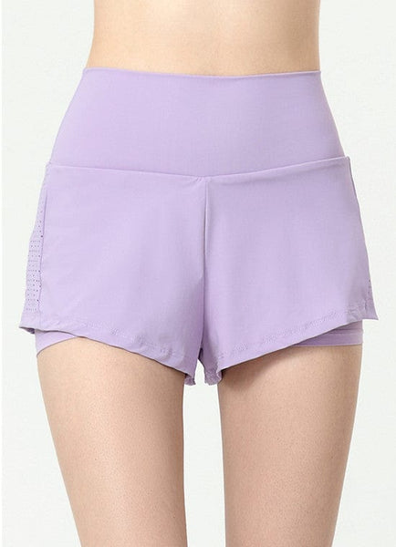 Active Shorts with Back Zipper Pocket by Anna - Kaci - The Cheeky Wink