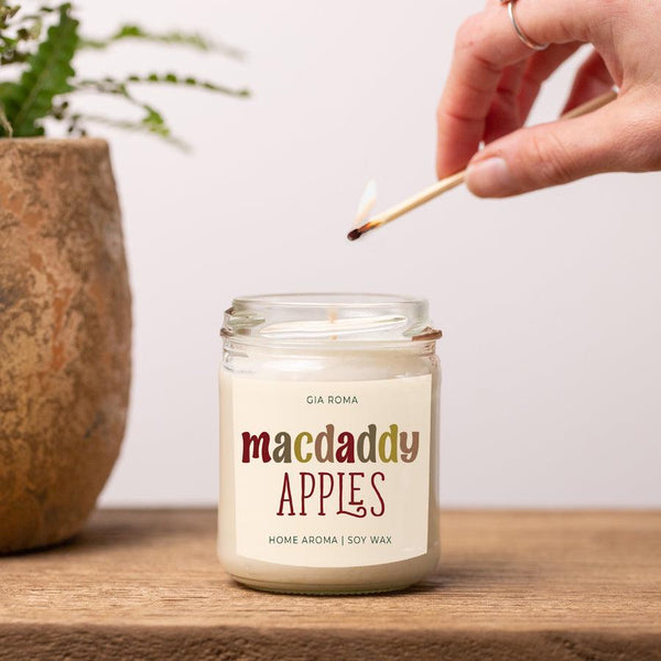 Mac Apple Candle by Gia Roma