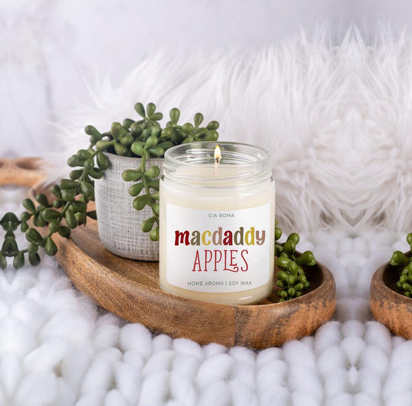 Mac Apple Candle by Gia Roma