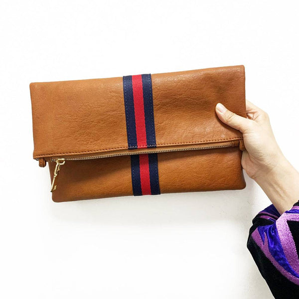 Toni Fold Over Clutch by Threaded Pear